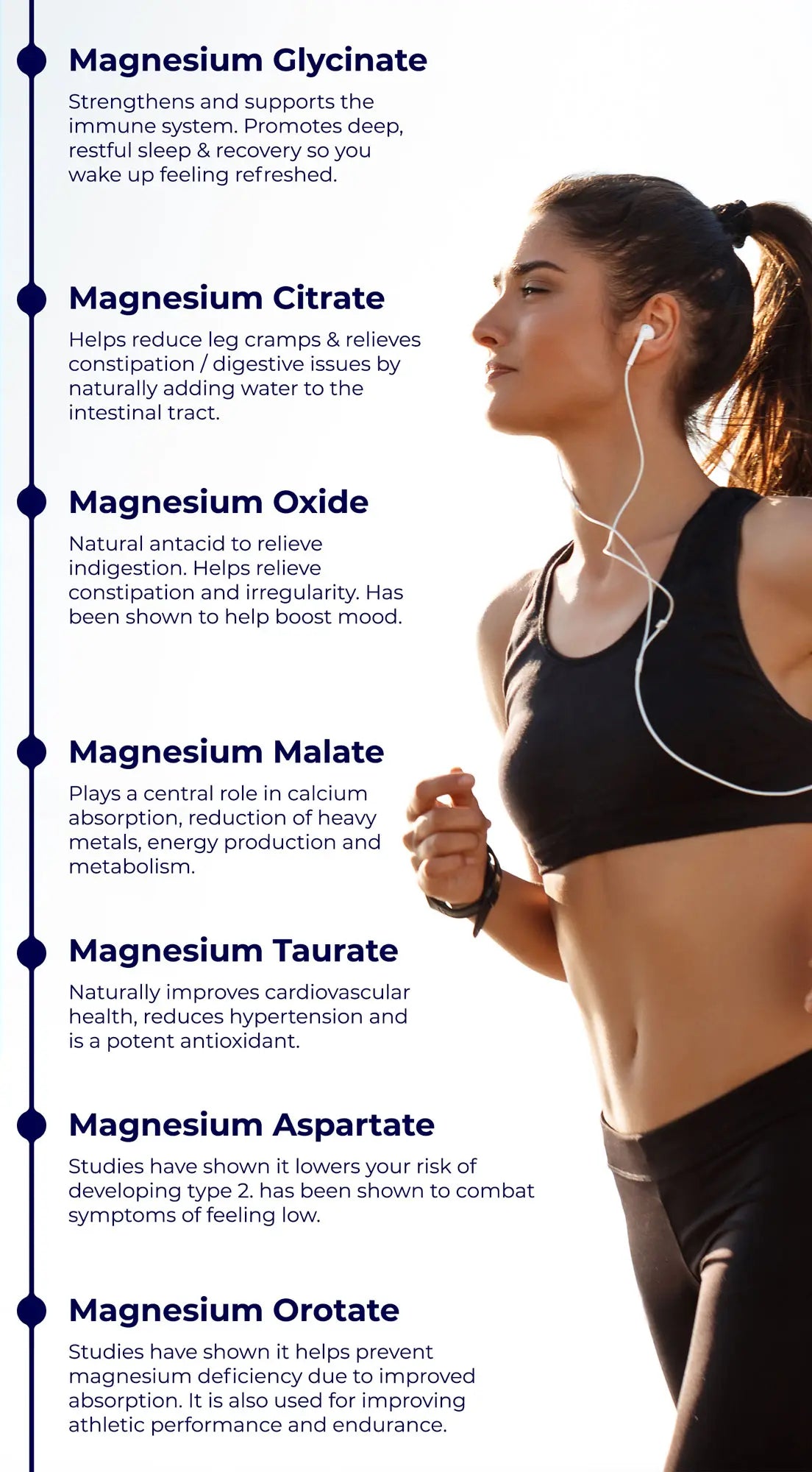 Free Your Health Potential with Our Magnesium Complex Supplement - 1000mg of 7 Essential Elements for Enhanced Energy, Muscle Recovery, and Immune Support - 90 Vegan Non-GMO Capsules